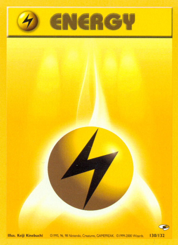 Gym Heroes Lightning Energy #130/132 unlimited